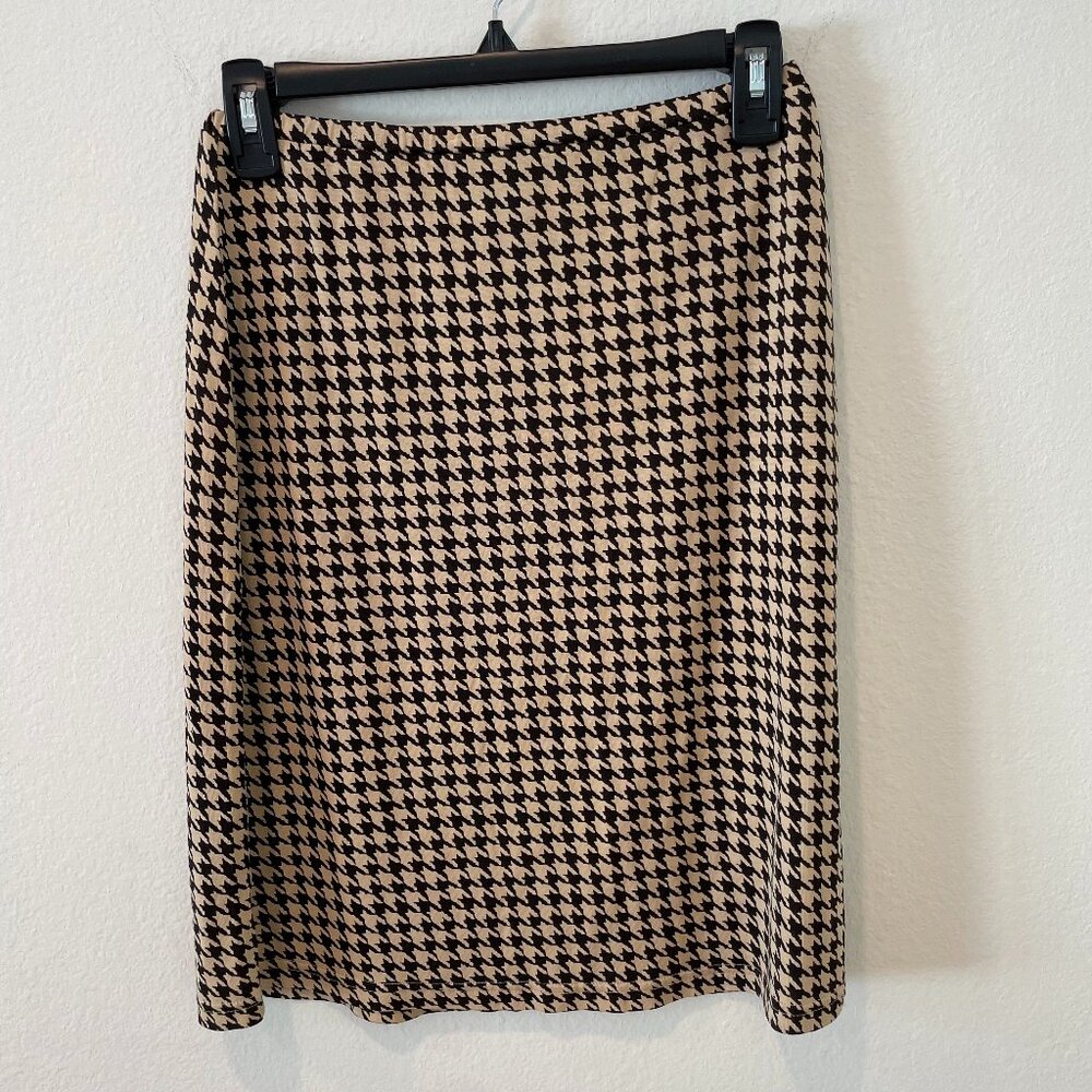 I.N.C. International Concepts Women's 100% Silk Skirt, Tan/Brown - Size: S